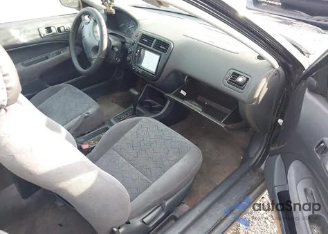 1999 Honda Civic Ex z USA, uszkodzony, nr VIN 1HGEJ8247XL053161